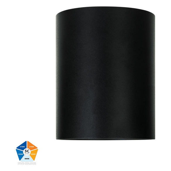 HV5843S-BLK-12V - Nella Black 18W Surface Mounted HV5843S-BLK-12V