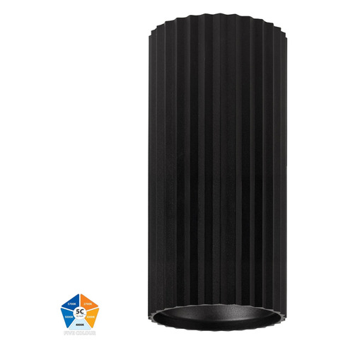 HV5852S-BLK-EXT-12V - Nella Black 12W Surface HV5852S-BLK-EXT-12V