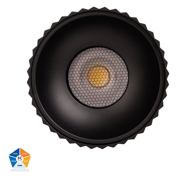 HV5854S-BLK-12V - Nella Black 24W Surface Mounted HV5854S-BLK-12V