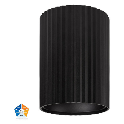 HV5854S-BLK-12V - Nella Black 24W Surface Mounted HV5854S-BLK-12V