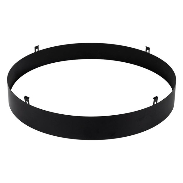 HV5863-4-BLKALB - Auster Black Trim with Alabaster Glass to suit HV5863S-WHT
