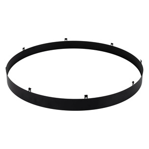 HV5865-4-BLKALB - Auster Black Trim with Alabaster Glass to HV5865-4-BLKALB 2