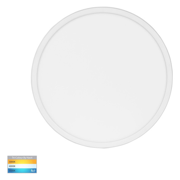 HV5877T-WHT - HV5877T-White - Slim White 24W LED HV5877T-WHT