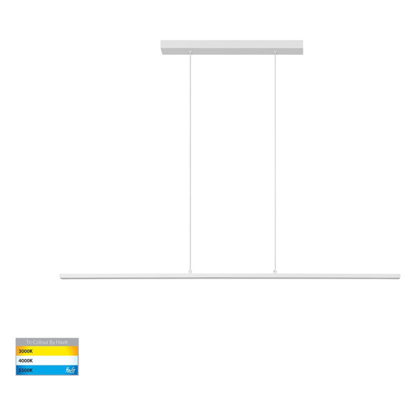 HV6005T-WHT - Proline White 1200mm Slim LED Pendant