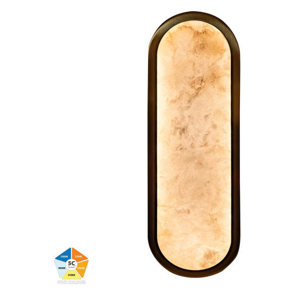 HV8011S-GLDALB - Auster Gold with Alabaster Glass HV8011S-GLDALB
