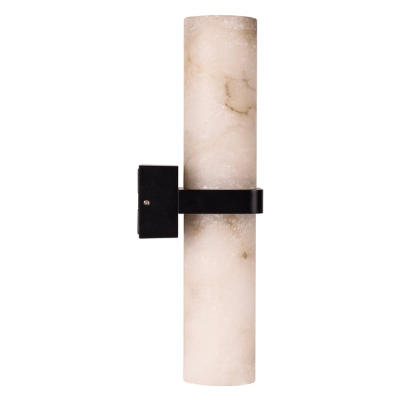 HV8079T-BLK - Albast Black Up & Down Wall Light HV8079T-BLK