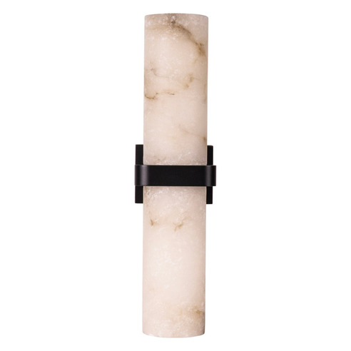 HV8079T-BLK - Albast Black Up & Down Wall Light HV8079T-BLK