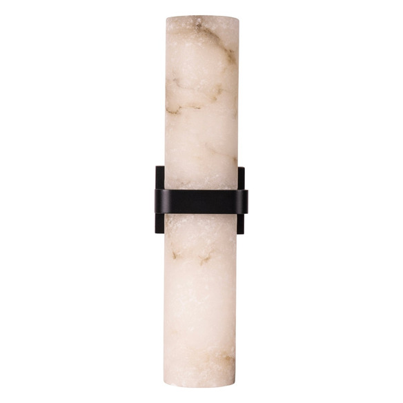 HV8079T-BLK - Albast Black Up & Down Wall Light HV8079T-BLK