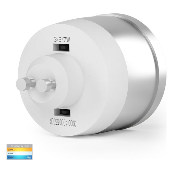 HV9506D - HV - TRI-Colour 9in1 240v GU10 Dimmable LED Globe