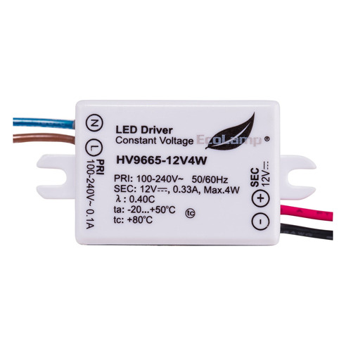 HV9665-24V4W - 4W IP65 Weatherproof LED DriverHV9665-24V4W