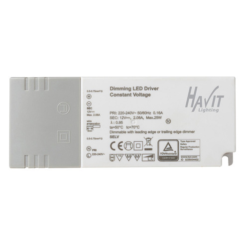 HV9668-12V25W - 25W Triac Dimmable Indoor LED HV9668-12V25W
