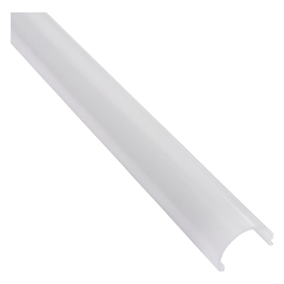 HV9690-2119-SD - HV9690-2119 - Silver Aluminium Profile with Rounded Diffuser