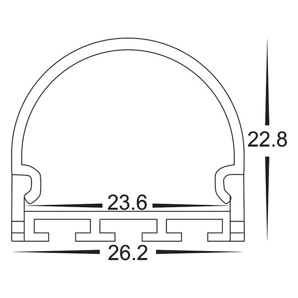 HV9690-2618-EC - HV9690-2618 - Shallow Square HV9690-2618-EC