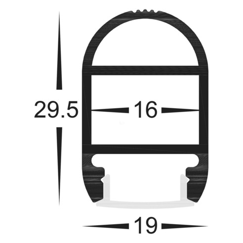 HV9692-1930-MC - HV9692-1930 - Wardrobe Aluminium HV9692-1930-MC