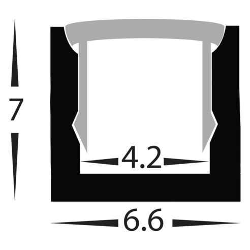 HV9693-0607-EC - HV9693-0607 - Micro Square LED HV9693-0607-EC