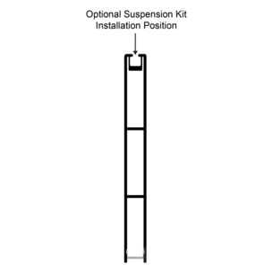 HV9693-1089-BLK-EC - HV9693-1089-Black - Suspended Black HV9693-1089-BLK-EC