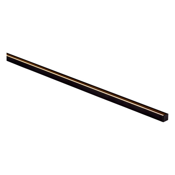 HV9693-1615-BLK-3M - HV9693-1615-Black - Shallow Square Aluminium Profile - 3m Length