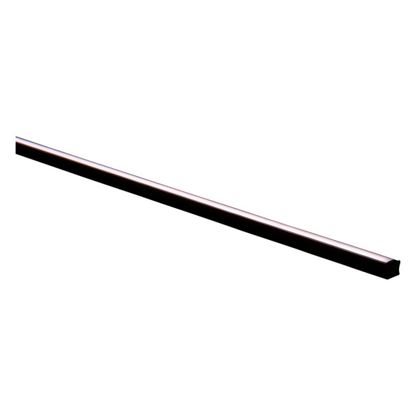 HV9693-1815-BLKSD - Black Diffuser to suit HV9693-1815 Aluminium Profile