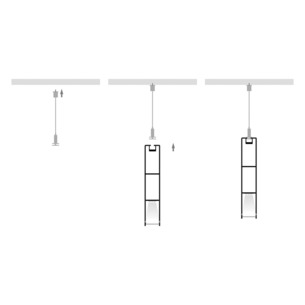 HV9693-1896-WHT-EC - HV9693-1896-White - Suspended White HV9693-1896-WHT-EC 2