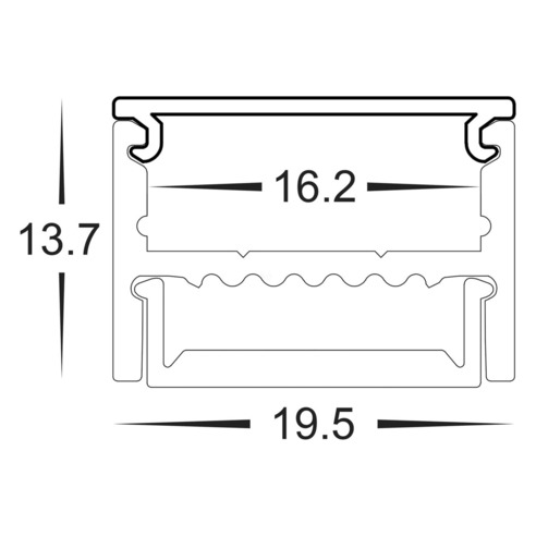 HV9693-1922-SD - HV9693-1922 - Shallow Square HV9693-1922-SD