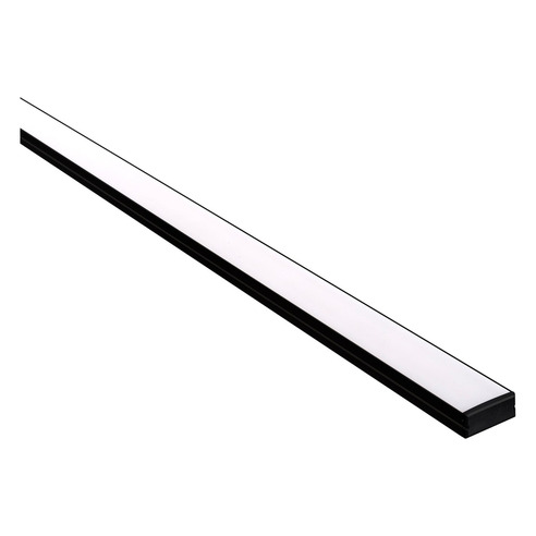 HV9693-2310-BLK - Black Shallow Square Aluminium HV9693-2310-BLK