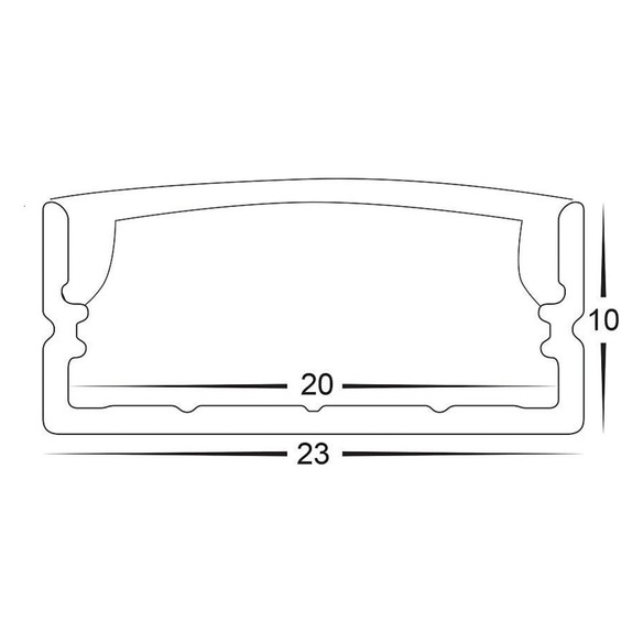 HV9693-2310-EC - HV9693-2310 - Shallow Square HV9693-2310-EC
