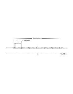 9.6W 2216 Strip Lighting - IP20 / MetreHV9733-IP20-180-5K 2