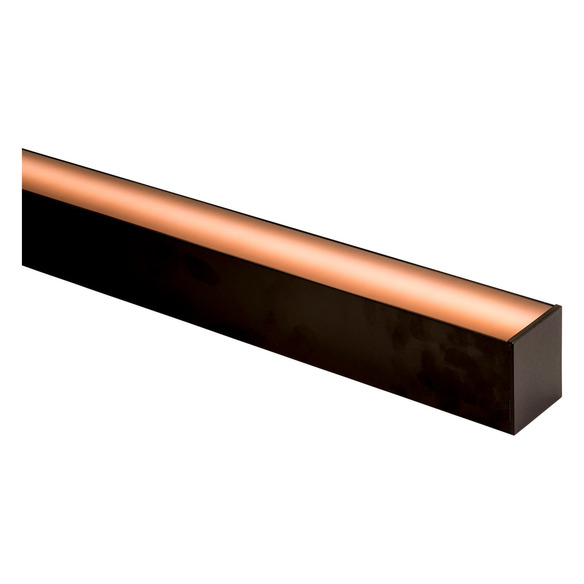 HV9693-6070-BLKSD - Black Diffuser to suit Aluminium Profile