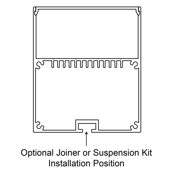 HV9693-6070-JOINER - HV9693-6070 - Deep Square Aluminium Profile