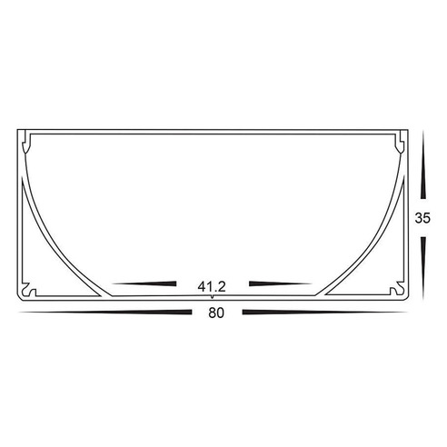 HV9693-8035-SD - HV9693-8035 - Large Deep Square HV9693-8035-SD