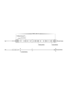14.4W 2835 Strip Lighting - IP67 / MetreHV9783-IP67-60-4K 2