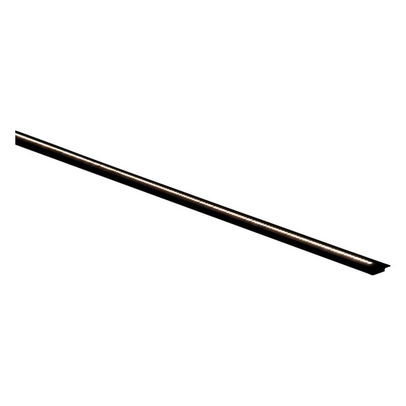 HV9695-2507-BLKSD - Black Diffuser to suit Aluminium Profile