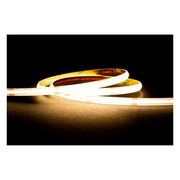HV9762-IP54-320-4K-10M - 10W IP54 24v DC 4000K CSP Dotless LED Strip - 10m Roll