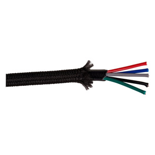 HV9988-BLK - HV9988-Black - 5 Core Black CableHV9988-BLK