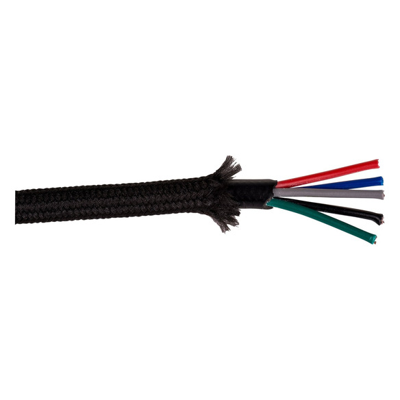 HV9988-BLK - HV9988-Black - 5 Core Black Cable