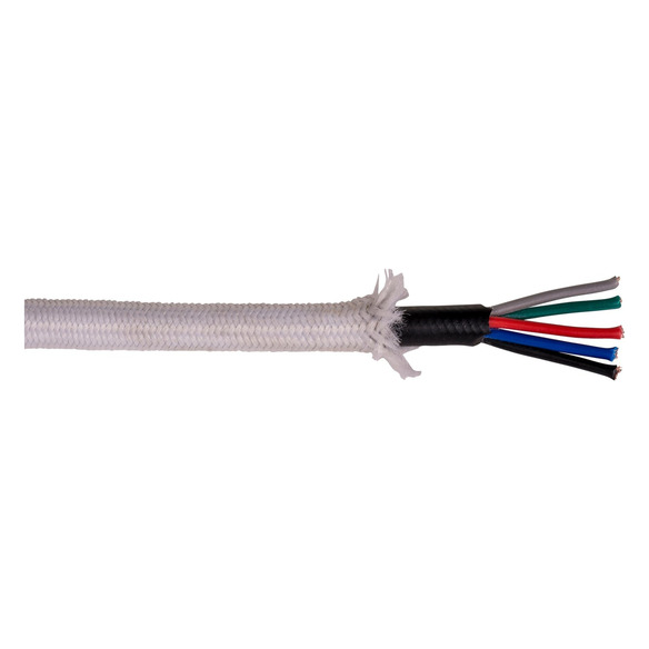 HV9988-WHT - HV9988-White - 5 Core White Cable