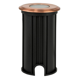 HV2892T-CP-12V - Mini Ollo Copper LED Step or Inground LightHV2892T-CP-12V