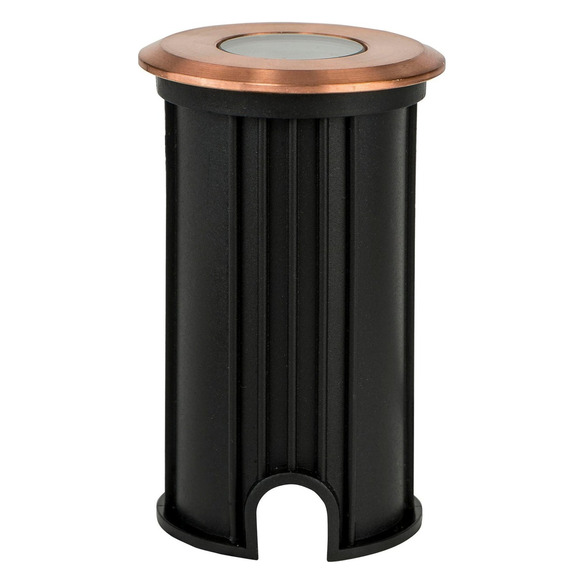 HV2892T-CP-12V - Mini Ollo Copper LED Step or Inground Light