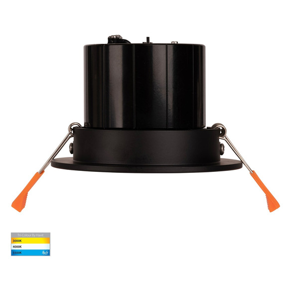 HV5512CCT-BLK - PRIME Black Tilt WIFI Downlight HV5512CCT-BLK