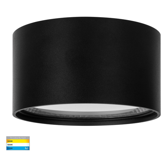 HV5805T-BLK-12V - NELLA Black Surface Mounted Round Downlight