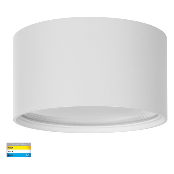 HV5805T-WHT-12V - NELLA White Surface Mounted Round Downlight