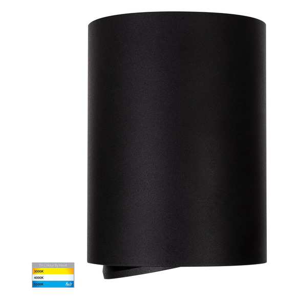 HV5815T-BLK-12V - NELLA Black Surface Mounted HV5815T-BLK-12V