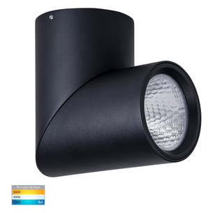 HV5824T-BLK-12V - NELLA Black Surface Mounted Rotatable HV5824T-BLK-12V 2
