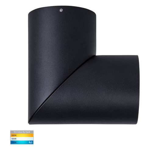 HV5824T-BLK-12V - NELLA Black Surface Mounted HV5824T-BLK-12V