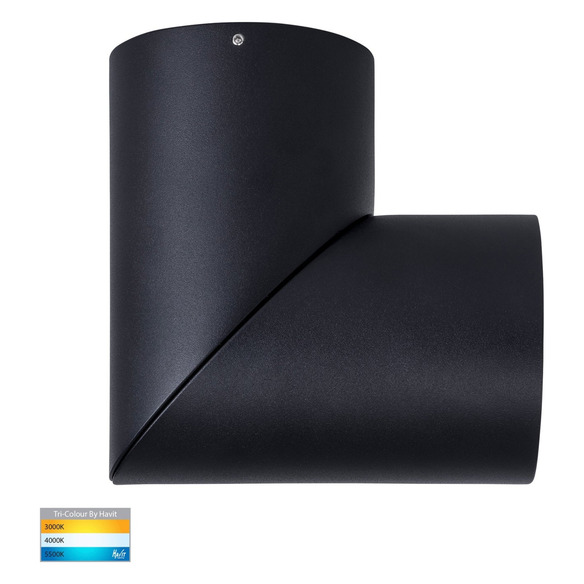 HV5824T-BLK-12V - NELLA Black Surface Mounted HV5824T-BLK-12V