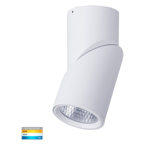 HV5824T-WHT-12V - NELLA White Surface Mounted HV5824T-WHT-12V