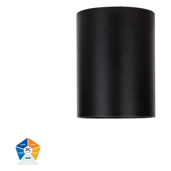 HV5841S-BLK-12V - NELLA Black Surface Mounted HV5841S-BLK-12V