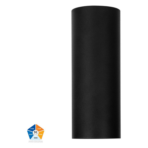 HV5841S-BLK-EXT-12V - NELLA Black Surface Mounted HV5841S-BLK-EXT-12V