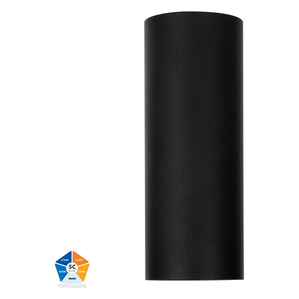 HV5841S-BLK-EXT-12V - NELLA Black Surface Mounted HV5841S-BLK-EXT-12V