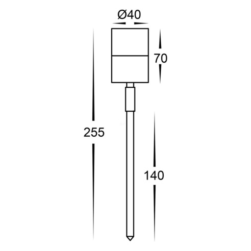 HV1426NW-GPH - MINI TIVAH Single Adjustable HV1426NW-GPH